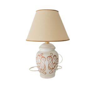 Lampada Pavoncella Tradizionale Bianca