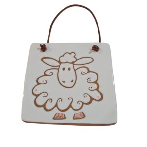 Quadretto decorativo Pecorella Beeeeh